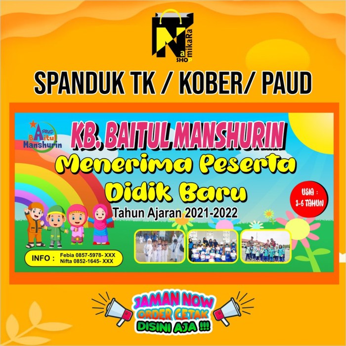Banner penerimaan peserta didik baru