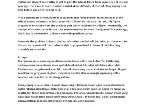 Contoh News Item Teks Singkat Pendidikan