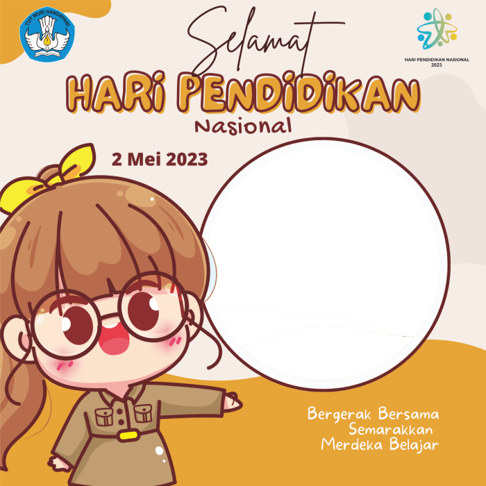 Twibon hari pendidikan nasional