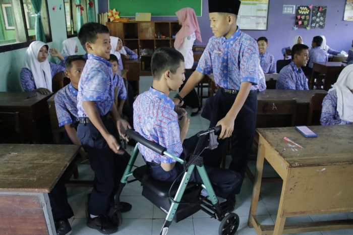 Pendidikan inklusif bagi siswa berkebutuhan khusus