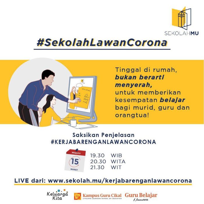 Program bimbingan belajar online untuk siswa SMA