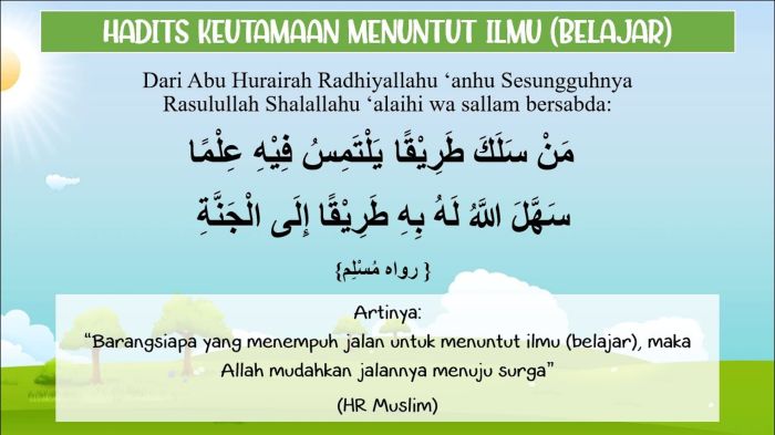 Hadits tentang pendidikan karakter