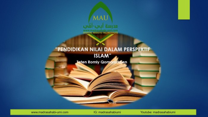 Pendidikan dalam perspektif islam