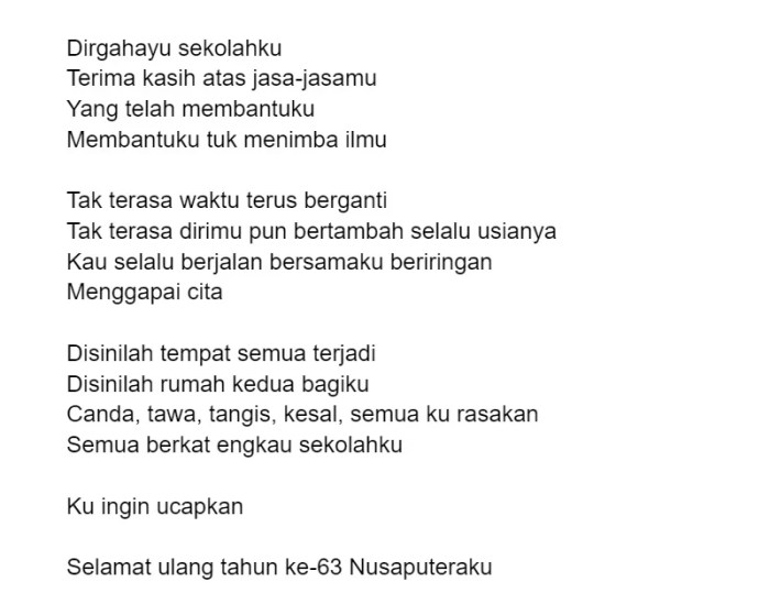 Contoh puisi tentang pendidikan