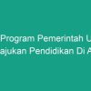 Program Pemerintah ASEAN: Memajukan Pendidikan di Kawasan