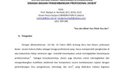 Pendidikan Populer: Jalan Pemberdayaan dan Perubahan Sosial 3 Artikel ilmiah populer tentang pendidikan