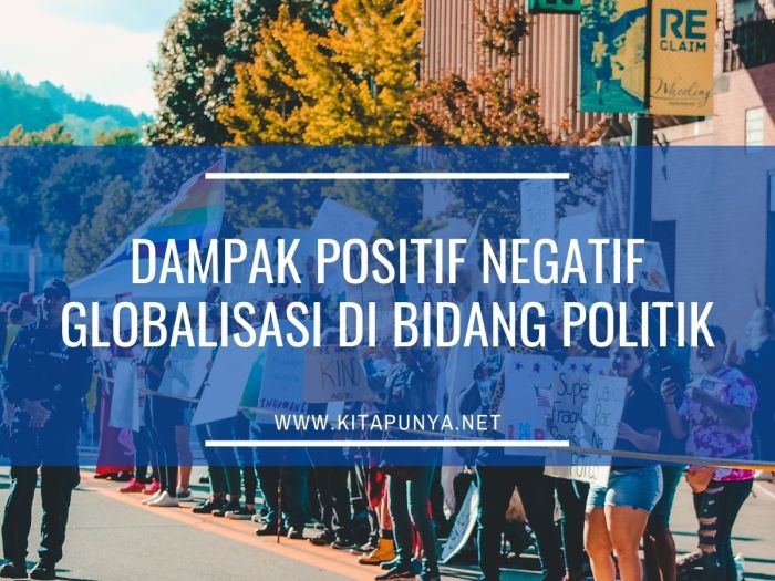 Dampak positif dari globalisasi dalam bidang pendidikan adalah