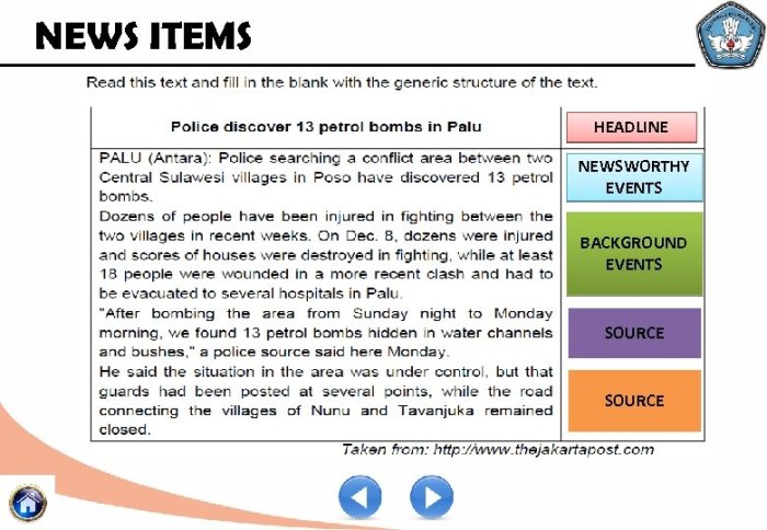 Contoh news item text singkat tentang pendidikan