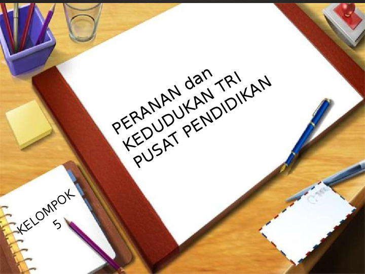Makalah tri pusat pendidikan