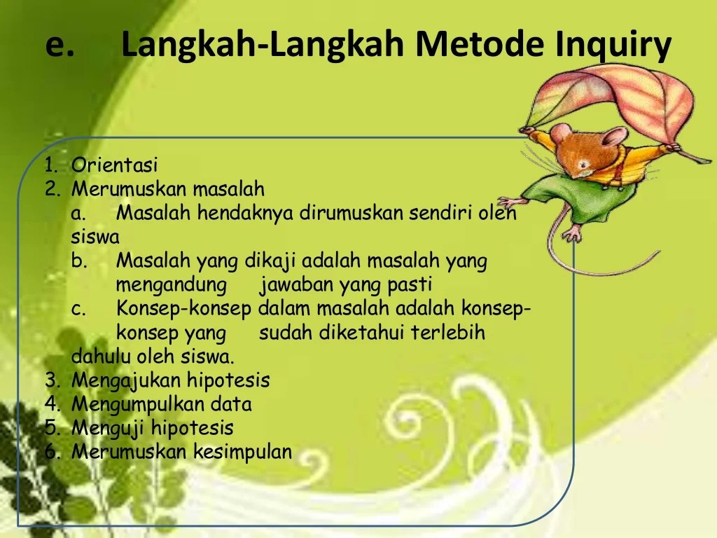 Strategi pembelajaran inquiry-driven instruction dalam pelajaran geografi