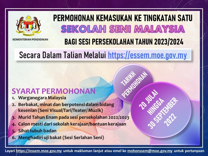 Sekolah menengah terbaik untuk jurusan seni