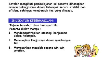 Metode pembelajaran team-based learning untuk kerjasama tim