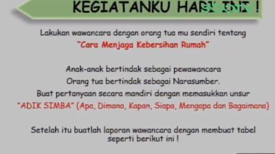 Contoh wawancara dengan orang tua tentang pendidikan