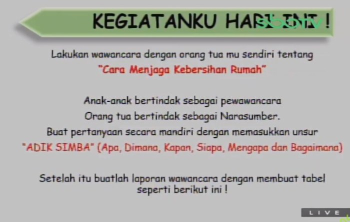 Contoh wawancara dengan orang tua tentang pendidikan