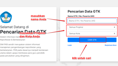 Cara mendapatkan no ukg