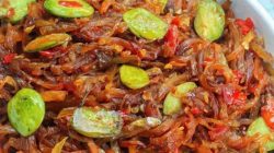 Cara memasak oseng pepaya muda pedas