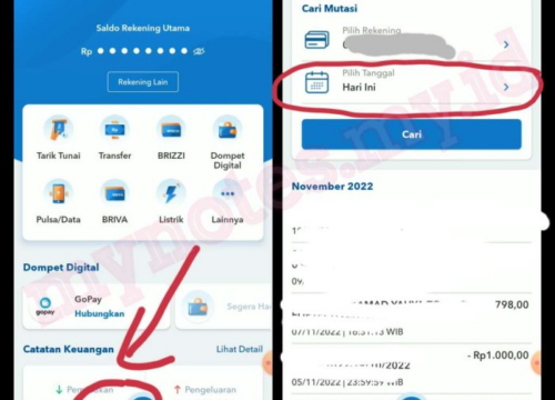 Cara Mudah Mengecek Rekening BRI