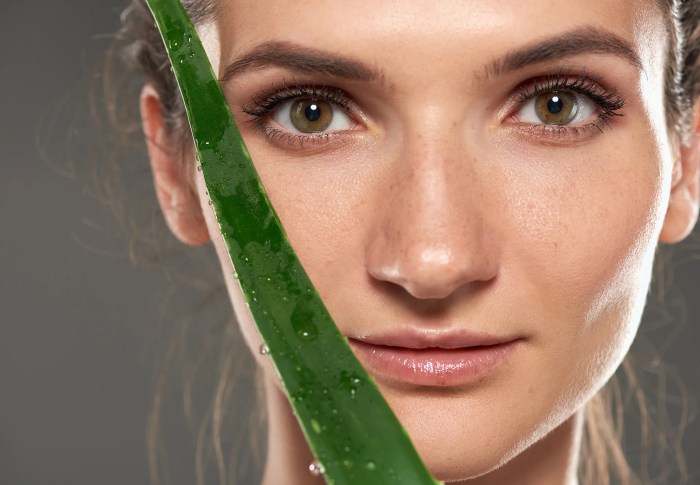 Aloe vera en la cara antes y despues