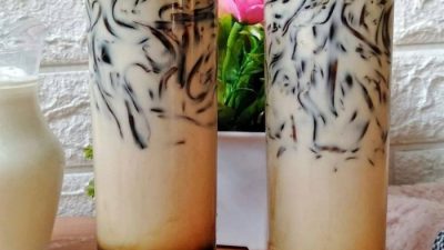Cara bikin es cincau hitam yang enak