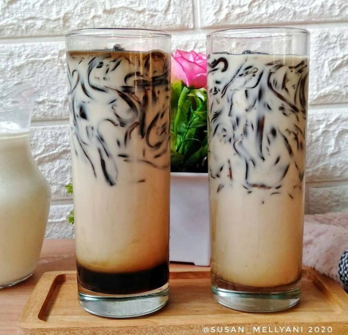 Cara bikin es cincau hitam yang enak