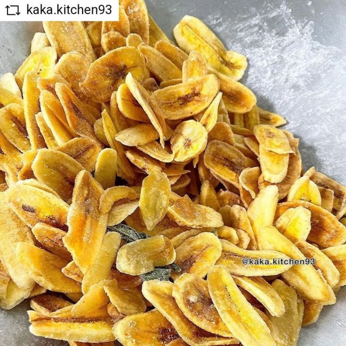 Cara membuat keripik pisang kepok yang renyah
