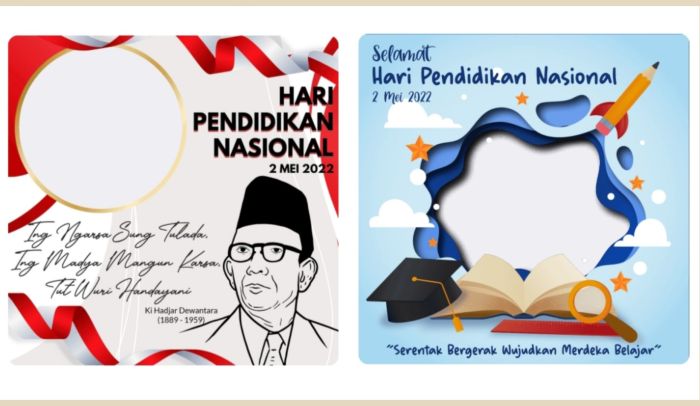 Twibbon hari pendidikan nasional