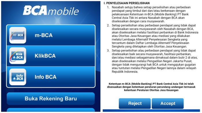 Cara mengganti no hp bca mobile