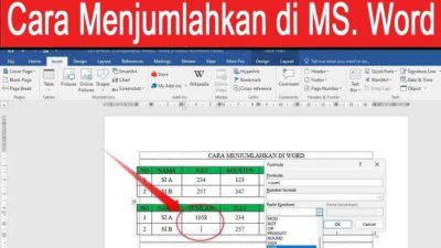 Cara mengacak soal di word