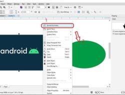 Cara Mudah Memasukkan Gambar Sebagai Background di CorelDRAW