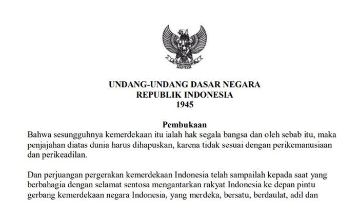 Pendidikan kewarganegaraan berlandaskan undang undang dasar 1945 yaitu pasal