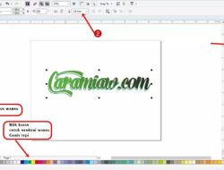 Cara Membuat Garis Tepi Menarik pada Teks di CorelDRAW