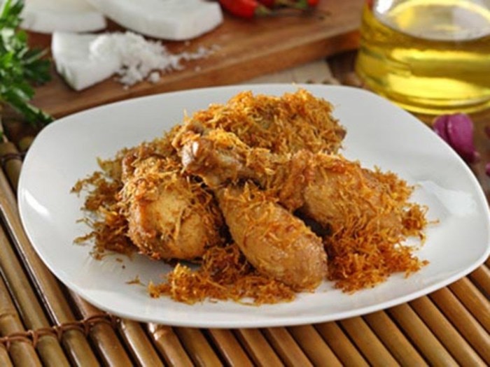 Ayam kremes goreng resep jogja karto mbah makan asli tembel lezat tempat siang mbok berek sendiri macam paling enak grosirmesin