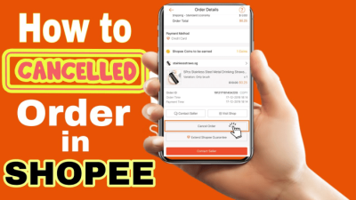 Cara mengcancel pesanan di shopee