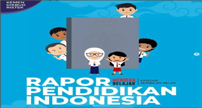 Apa peran rapor pendidikan bagi satuan pendidikan