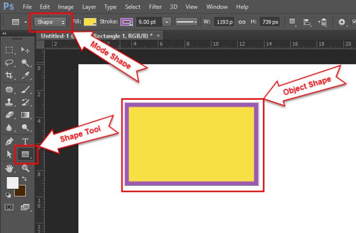 Cara membuat shape bergelombang di photoshop