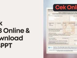 Cara Cek Tunggakan PBB Praktis dan Akurat