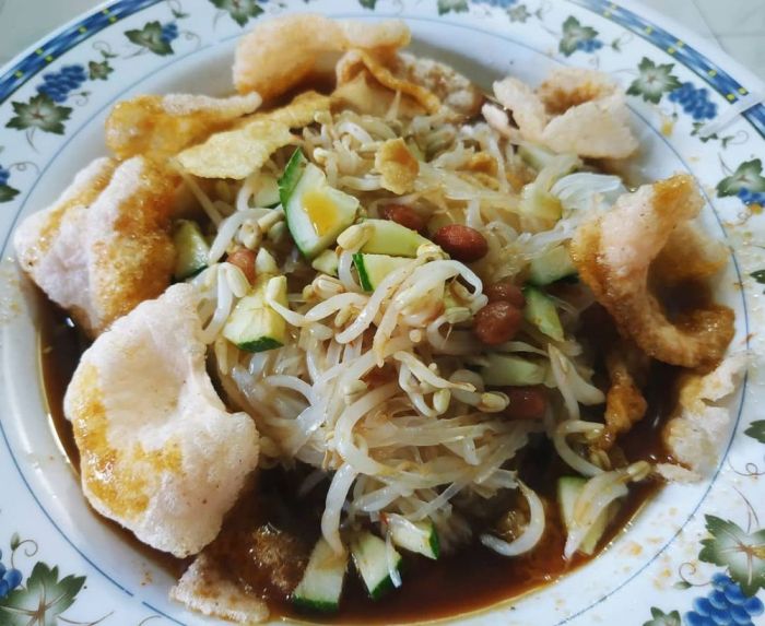 Cara buat rujak soun