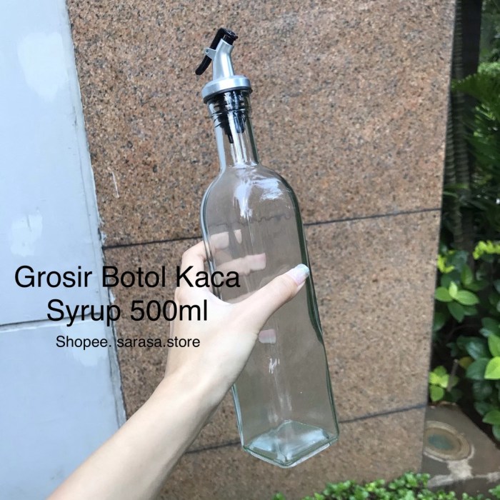 Cara melubangi botol kaca manual
