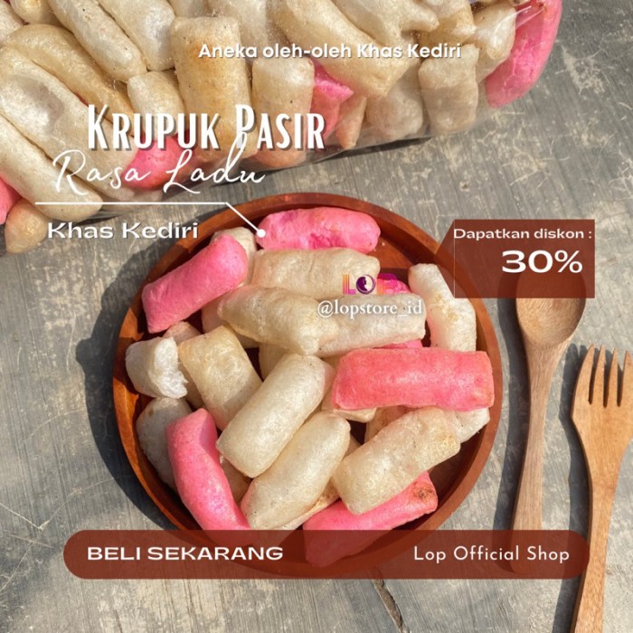 Cara membuat opak ladu