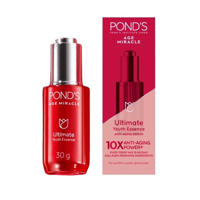 Cara pakai serum ponds age miracle