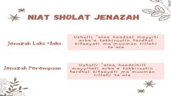 Jenazah sholat tata perempuan doa mayit shalat laki niat mayat keutamaan lengkap bacaan dalam artinya sah serta mati ramadhan bulan