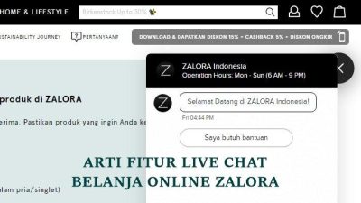 Cara live chat zalora indonesia
