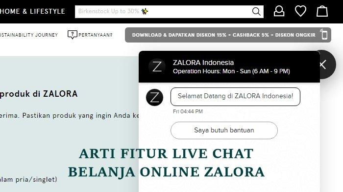 Cara live chat zalora indonesia