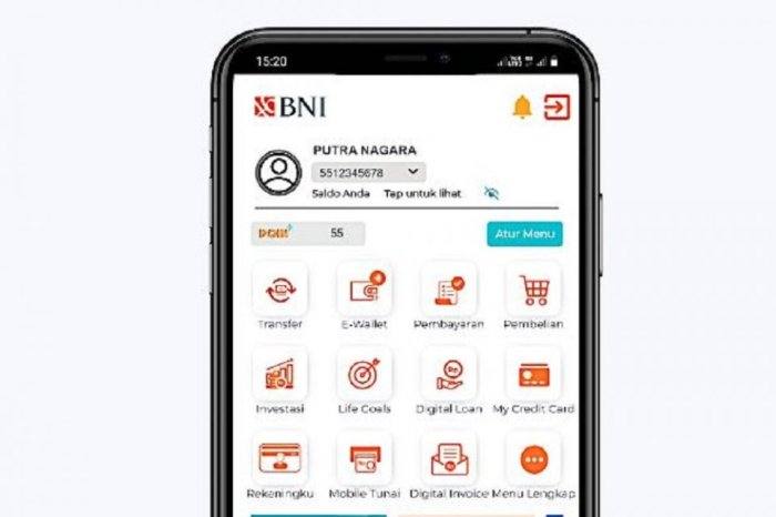 Cara ganti pin bni