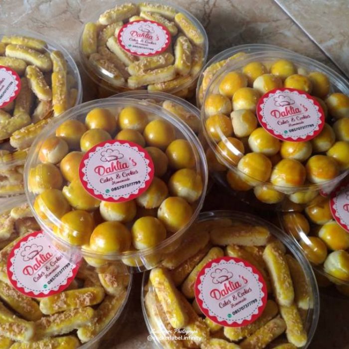 Cara membuat desain stiker kue