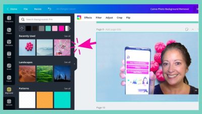Cara Mudah Menambahkan Foto di Canva Laptop
