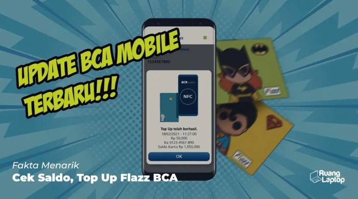 Cara cek saldo bca flazz