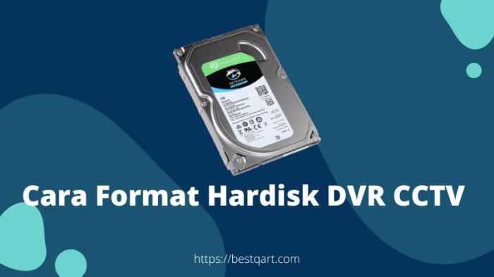 Cara cek hardisk cctv