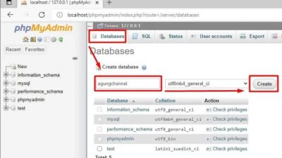 Cara download database di phpmyadmin