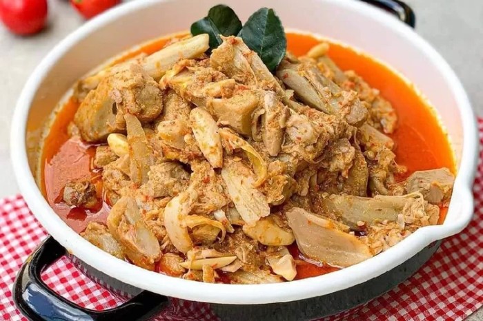 Cara membuat gulai nangka untuk lontong